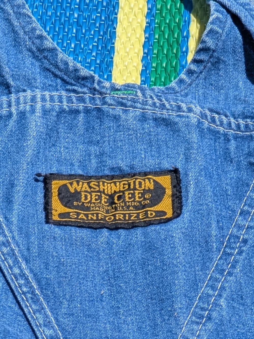 Washington Dee Cee Sanforized Classic Overalls - Picture 7 of 11